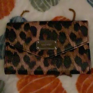 Nine West leopard wallet